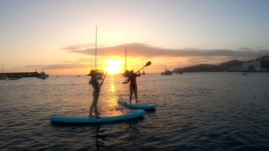 2h Sunset Paddle Board Session in Gran Canaria - Sunset SUP in Gran Canaria: what 2 hours feels like