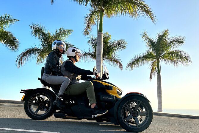 3 wheels motorcycle Coast Tour - Ryker - Gran Canaria Maspalomas - Can-Am Ryker Coast Tour Basics: 3 Wheels, Real Road, Small Group