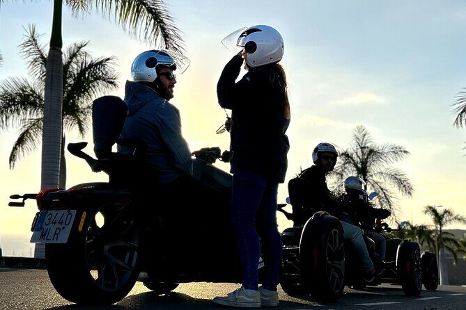 3 wheels motorcycle Coast Tour - Ryker - Gran Canaria Maspalomas - Stop 2 and 3: Arguineguín, Puerto Rico, and Seeing the Coast in Motion