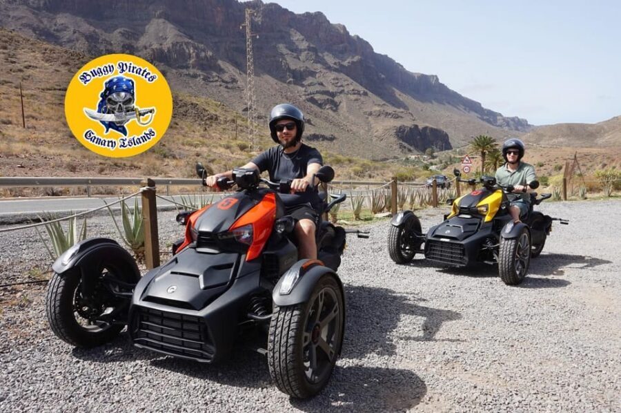 Can-Am Ryker Adventure Fataga - Fataga, Valley of the Thousand Palms: a slow village break