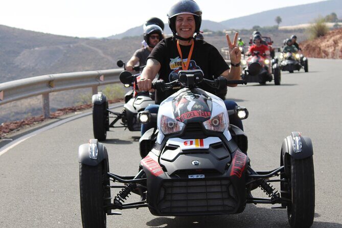 Can-am Ryker Adventure Gran Canaria Grand tour - Starting point at Buggy Pirates: briefing, helmets, and getting comfortable fast