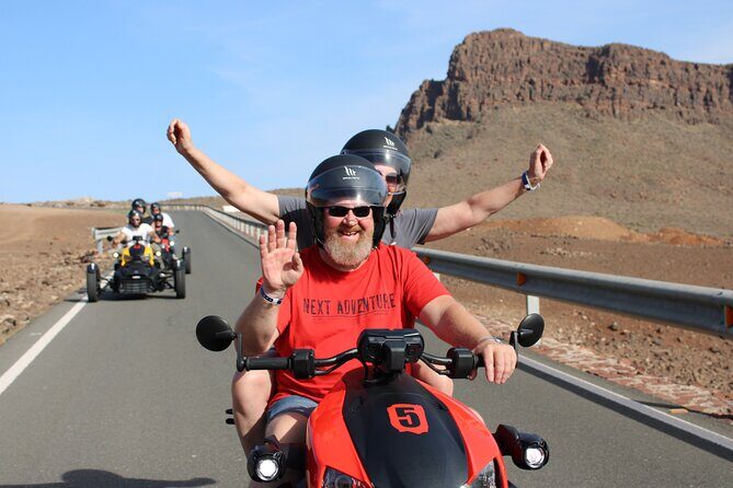 Can-am Ryker Adventure Gran Canaria Grand tour - Stop 2: Castillo del Romeral for quick photo time