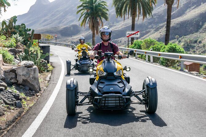 Can-am Ryker three wheels tricycle Mountain Tour (Maspalomas) - Key highlights you’ll actually feel