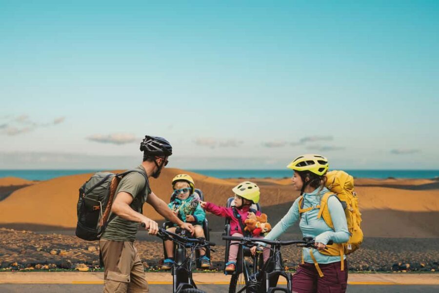 E-Bike City Tour with Camel Safari on Maspalomas Sand Dunes - Viewpoints and the Blue Lagoon Moment Inside Maspalomas Reserve