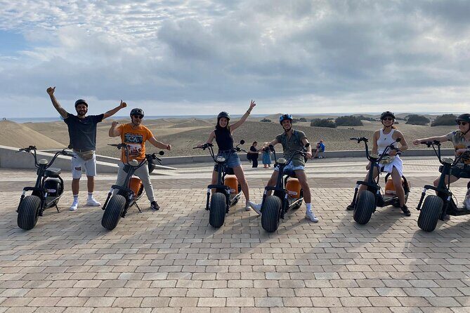 e-Scooter City Tour + Camel Ride inside Maspalomas Dunes - The meeting point and start time (and why location is easier than you think)