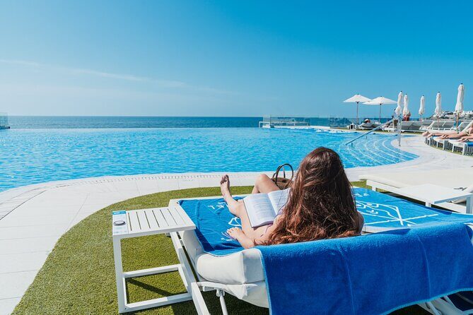 Entire Day Ticket at Perchel Beach Club with Spa Circuit - Included lounge setup: hammocks, shade, and how to use it well