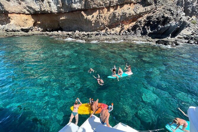 Exclusive Private Charter in Gran Canaria - Your sea-time menu: swim, snorkel, kayak, SUP, and fish
