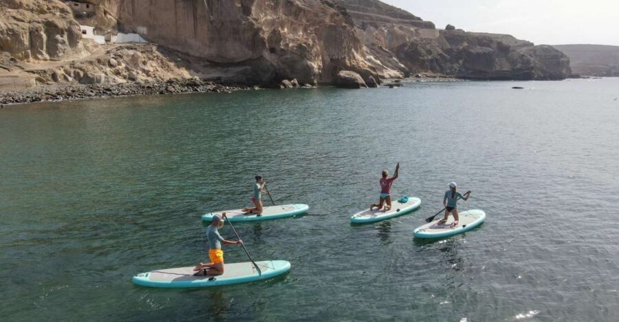Gran Canaria : 2h Stand Up Paddle board lessons - Playa Las Marañuelas is the right place to learn