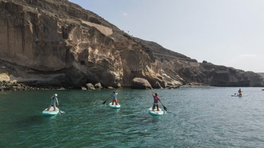 Gran Canaria : 2h Stand Up Paddle board lessons - What you’ll get: views, fitness, and a calmer brain