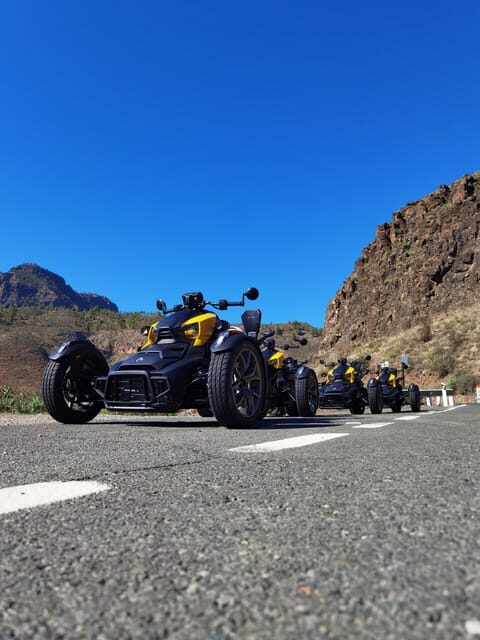 Gran Canaria: Can-Am Ryker 3-Wheel Motorcycle / Buggy / Quad - Mountain ride (Maspalomas to Fataga): winding roads and a real change of scenery