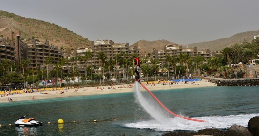 Gran Canaria: Flyboard Session at Anfi Beach - Views Over Gran Canaria: The Part You Don’t Expect