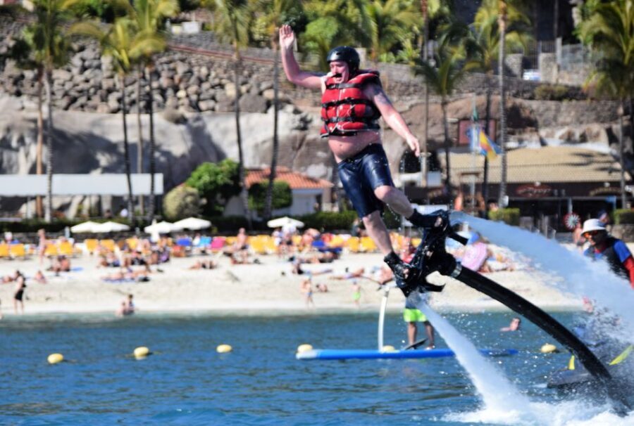 Gran Canaria: Flyboard Session at Anfi Beach - Fast Tips to Get Better Without Needing Tricks