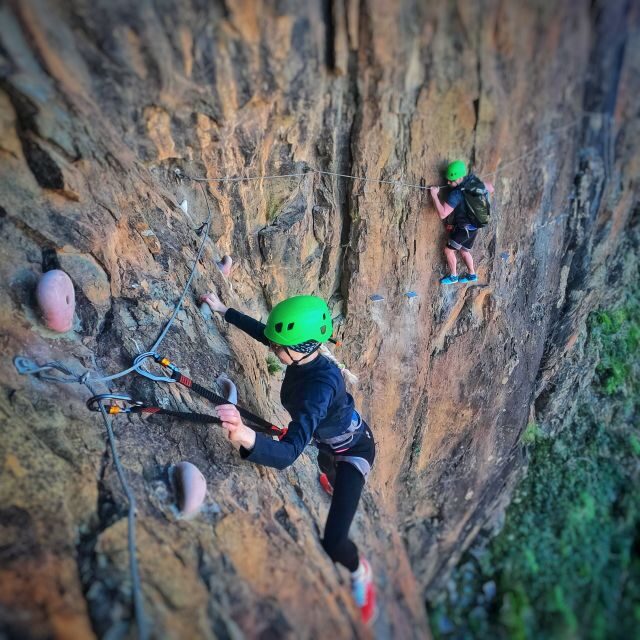 Gran Canaria: Guided Via Ferrata and Zipline Adventure - The via ferrata course: 300 meters toward 70 meters of exposure