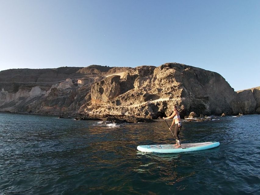 Gran Canaria : Stand Up Paddle (SUP) Tour - The 2-hour flow: warm-up, balance practice, coasteering, return