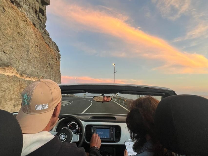 Gran Canaria : West coast Cabrio Sunset - Soria reservoir stop: picnic beside the dam and mountain air