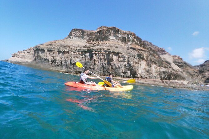 Guided Kayaking Trip in Gran Canaria - Montaña Arena Beach Break: Games, Snorkel, Sun, and Lunch