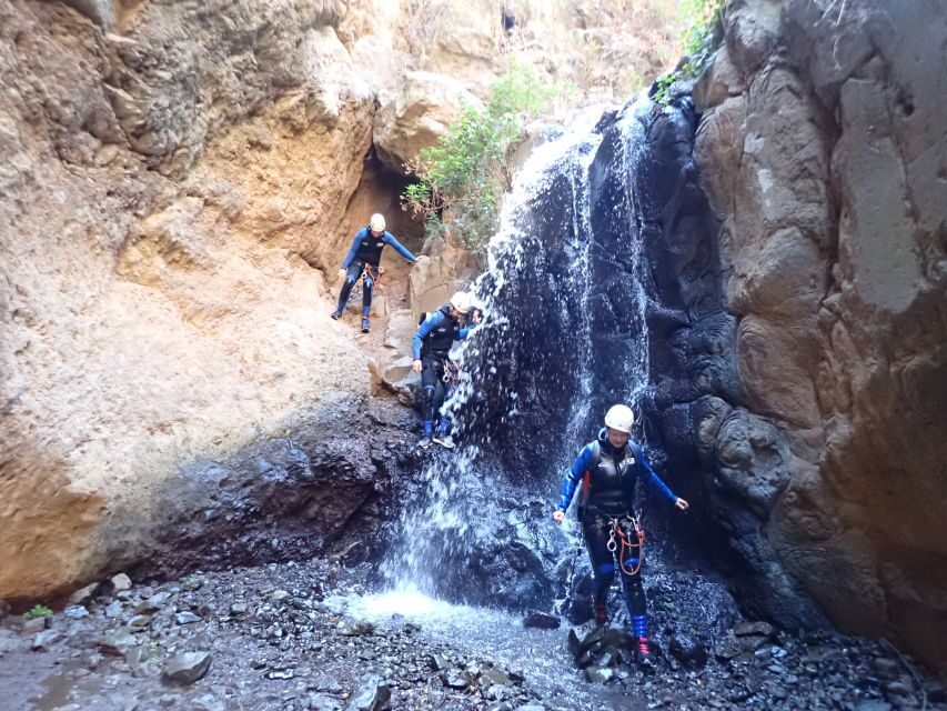 Las Palmas, Gran Canaria: Canyoning Adventure - The Real Value of the Gear: Wetsuit, Harness, Helmet, and Insurance