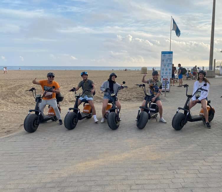 Maspalomas: 2-Seater Chopper E-Scooter Rental - Why a 2-Seater e-Chopper Works So Well in Gran Canaria South