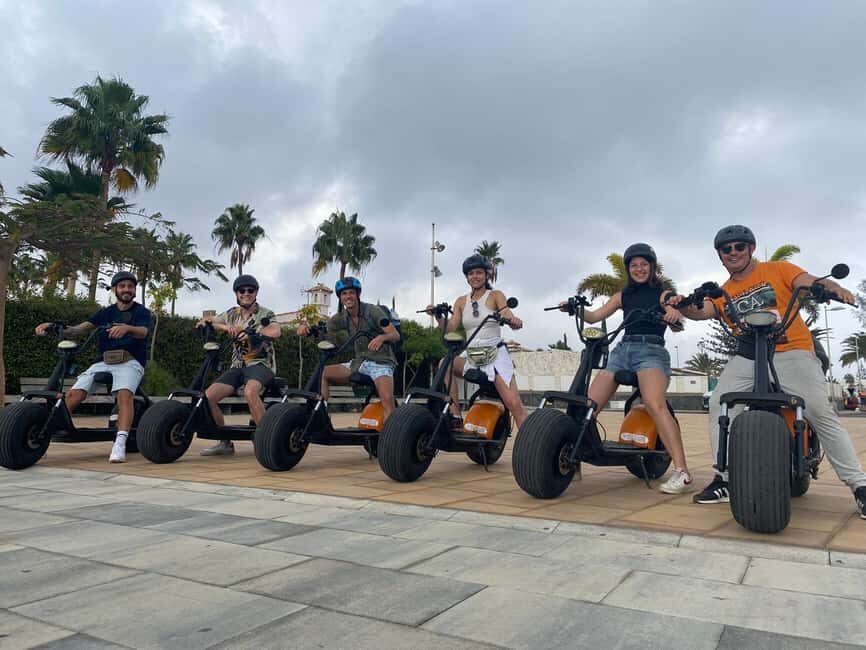 Maspalomas: 2-Seater Chopper E-Scooter Rental - The Rules That Matter: License, Range, and Road-Only Riding