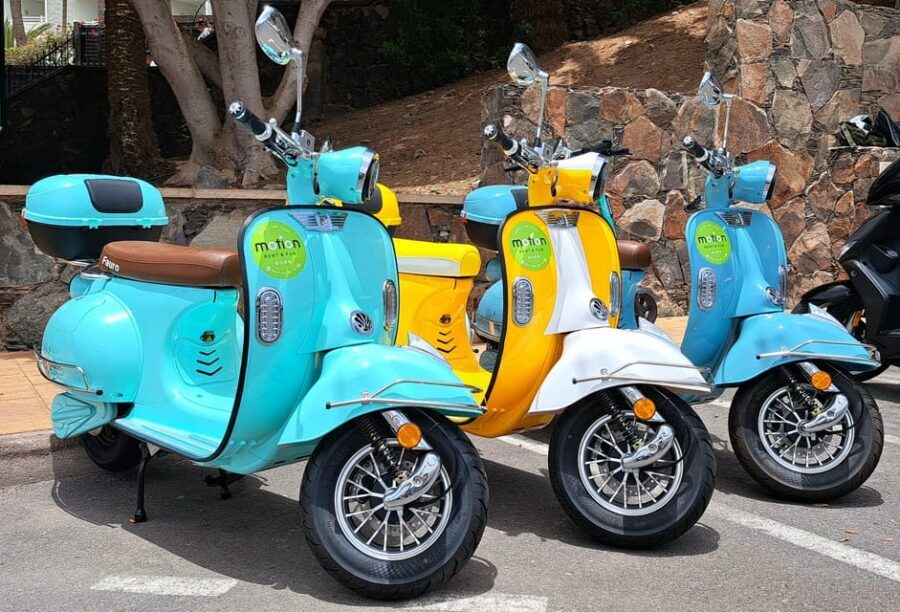 Maspalomas and Las Palmas: electric vintage scooter for rent - Electric Vintage Scooter: Why 45 km/h Feels Like the Point