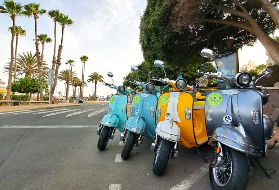 Maspalomas and Las Palmas: electric vintage scooter for rent - Price vs. What You Actually Get