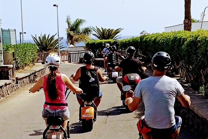 Maspalomas - Meloneras : e-Scooter 2 seat Sunset Guided Tour - Sunset e-scooter sightseeing in Maspalomas and Meloneras