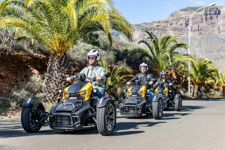 Maspalomas: Ryker Moto Tour to Fataga (Mountain buggy) - Can-Am Ryker in Gran Canaria: why this tour feels different