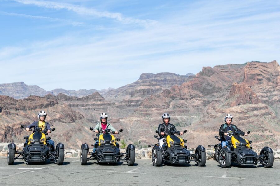 Maspalomas: Ryker Moto Tour to Fataga (Mountain buggy) - Fataga: the hill town stop that makes the ride feel local