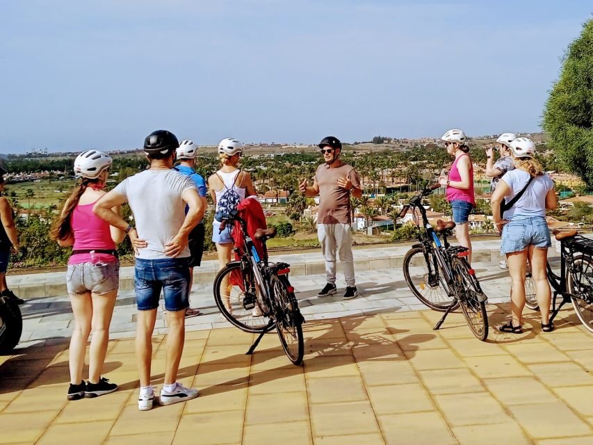 Maspalomas: Southern Coast E-Bike Tour Option Tapas Tasting - Botanical Garden Stop: Tropical Plants in the Middle of Sand