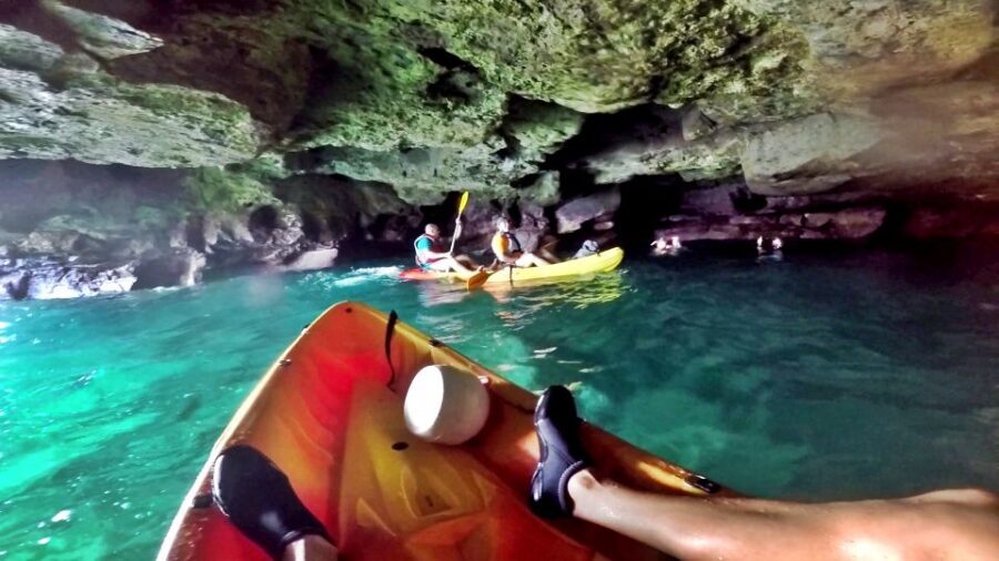 Mogán: Guided Kayak to Caves and Snorkeling Tour - Playa de Tiritana and Beach Breaks: The Recharge You Didn’t Know You Needed