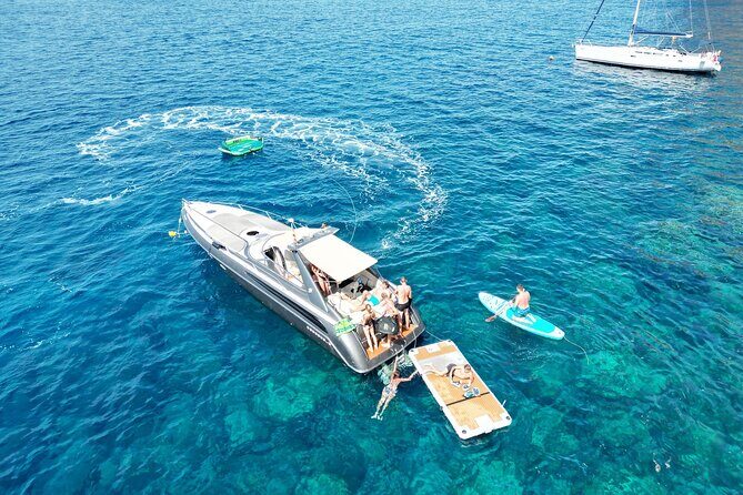 Private Yacht Tour with Drinks and Snorkeling in Gran Canaria - Cruising Toward Tauro Beach Without Stopping