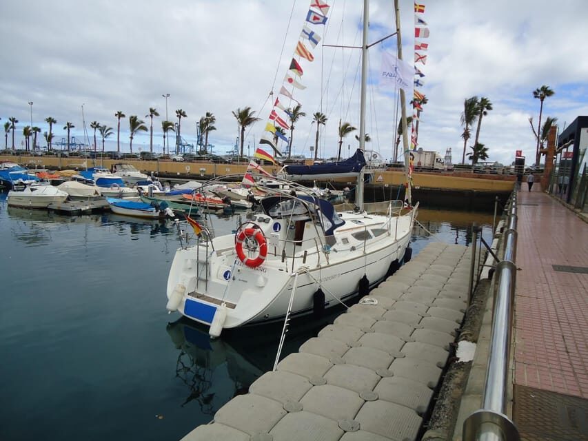 Puerto Rico: Sailing excursion with swim, drinks and tapas. - Pickup in the Maspalomas area: don’t be late, do be ready