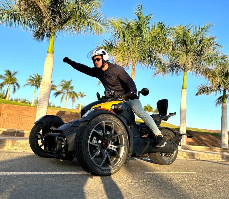 Ryker Moto Tour (buggy / quad for Road): Maspalomas - Meeting at Eurocenter: getting on the road fast