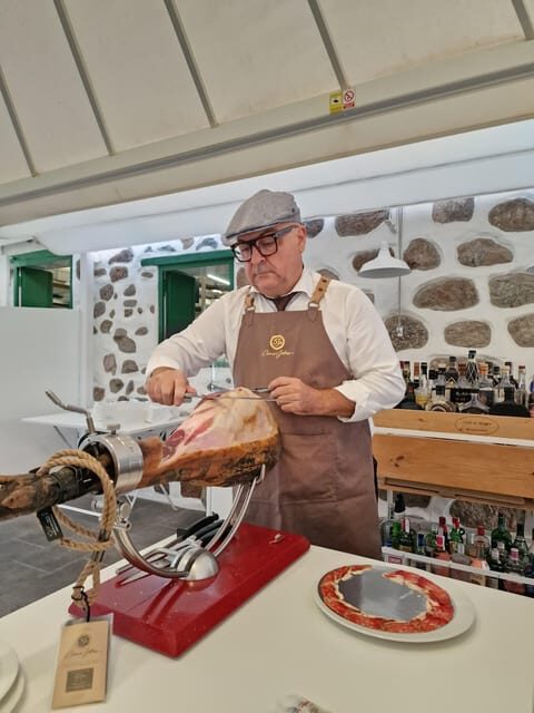 Spanish Cured Meats & Wine Tasting Tour in Mogan - The Tasting Lineup: Iberian Ham, Chorizo, Salchichón, and 5 Jotas Jam