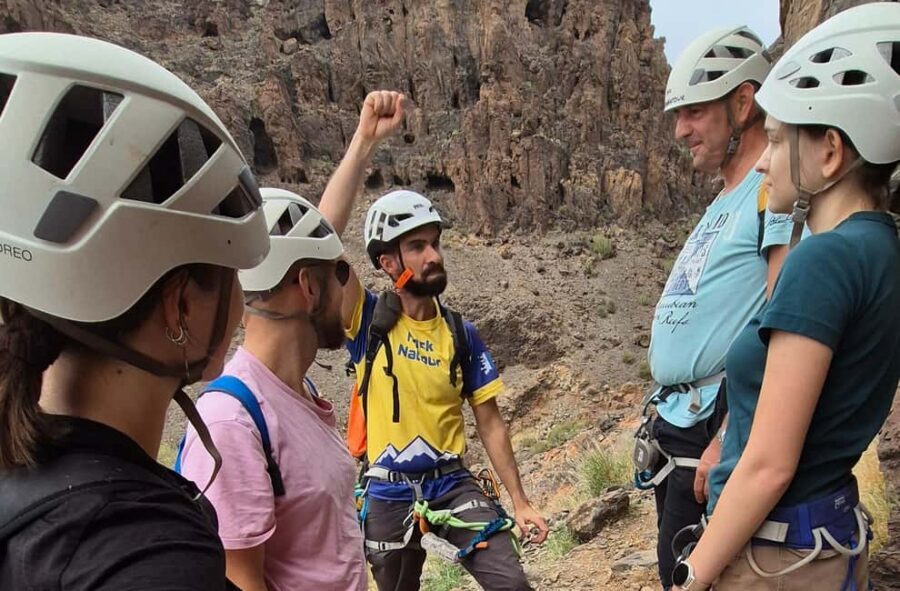 Via Ferrata - Klettersteig Gran Canaria: Rocky Mountains - The 100-meter picnic and the free photo report you’ll actually want